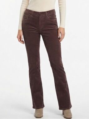 Pilcro Straight-Leg Corduroy Jeans in Brown